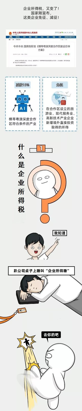 企業(yè)所得稅新規(guī)，這類企業(yè)免征、減征！